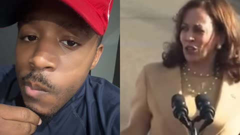 🙄 she make sick! Kamala Harris is trying to make her voice aound like Obama!