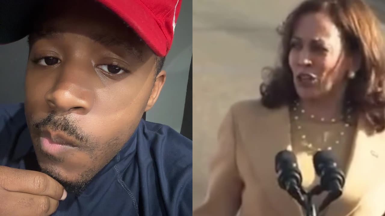 🙄 she make sick! Kamala Harris is trying to make her voice aound like Obama!