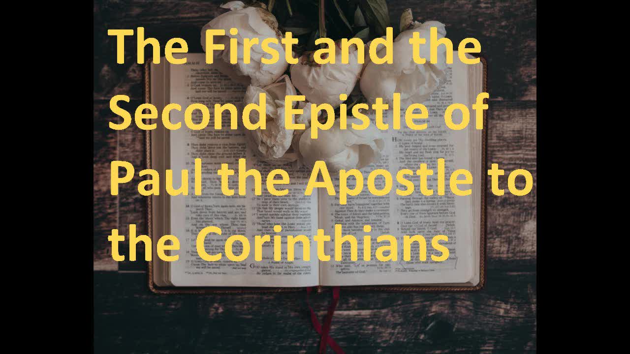 The Epistles of Paul the Apostle to the Corinthians, New Testament