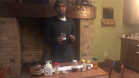 Assessing out different honeys and wv maple syrup from other maple syrup