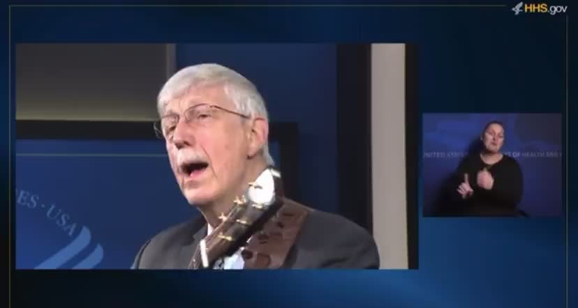 NIH Director Francis Collins Singing About Post-Pandemic Life