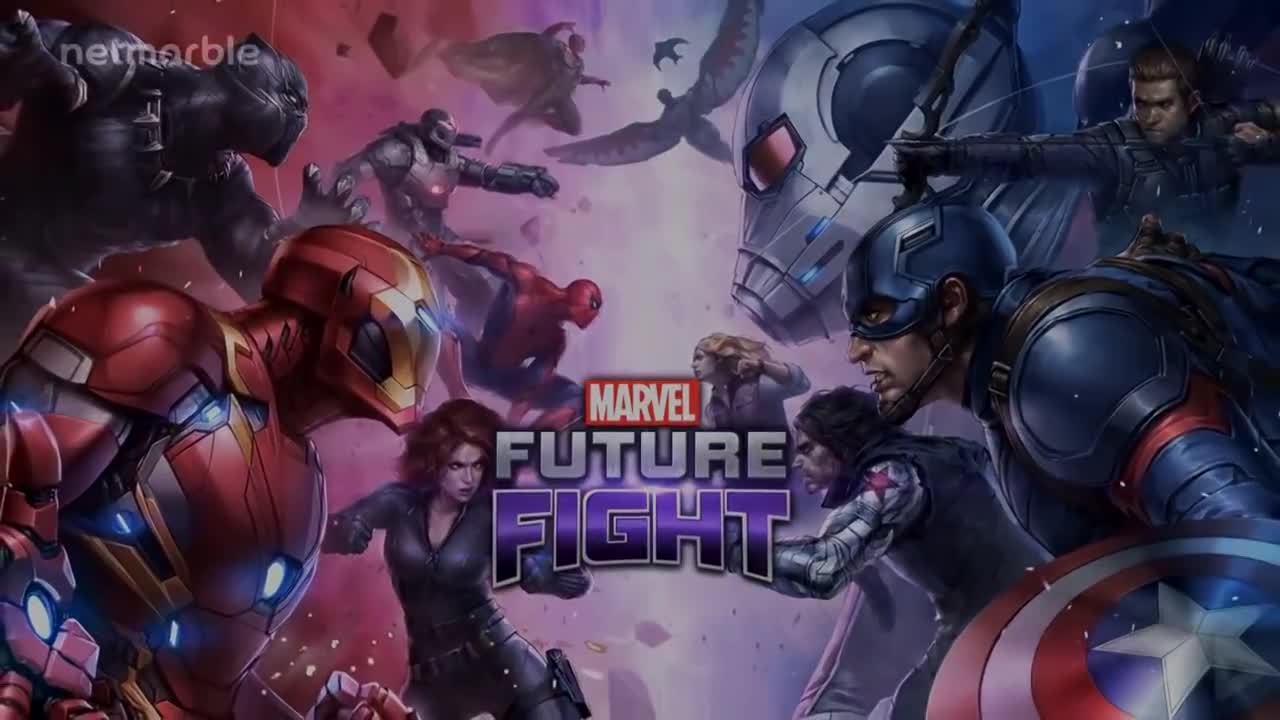 Captain Marvel & Iron man Fight - Thanos Marvel's Future Fight - cool marvel