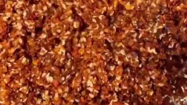 Spicy oil-splashed chili