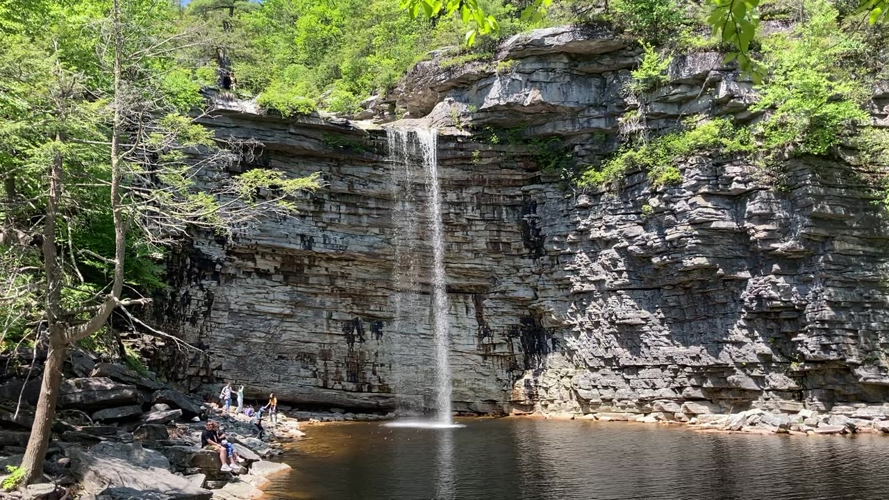 Awosting Waterfall - Minnewaska State Park, Shawangunk Ridge, NYS) 1