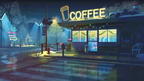 Coffee shop vibes... 😴