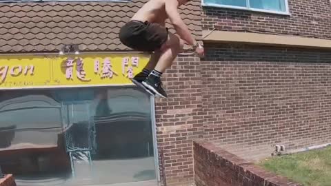 Parkour video streetworkout