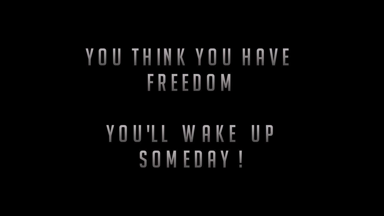 you'll wake up some day ......