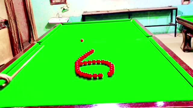snooker trick shot
