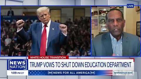 TRump vows to shut down education department