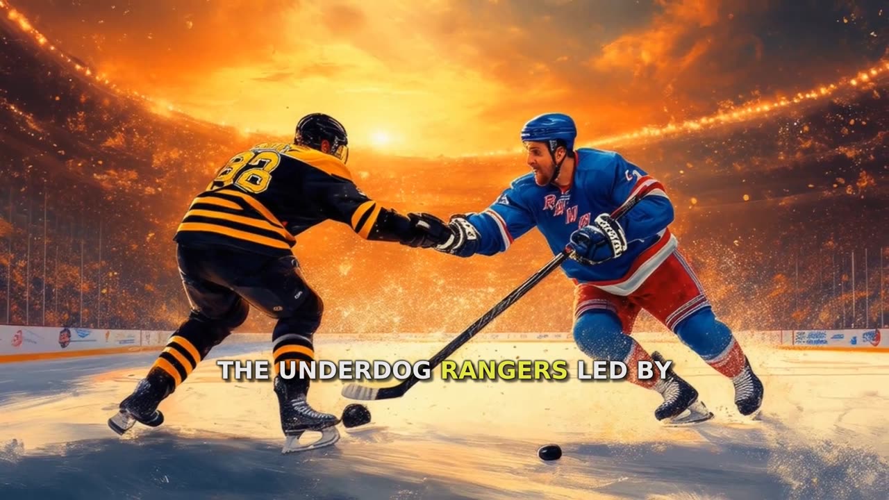 Boston Bruins vs NY Rangers - Epic NHL Titans Clash