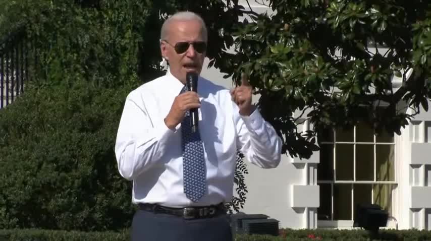 Biden: "We’re gonna take the most aggressive action ever, ever, ever to confront the climate crisis and energy security."