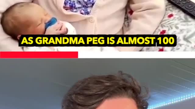 99 YEAR OLD MEETS 100TH GREAT GRANDCHILD! 😱