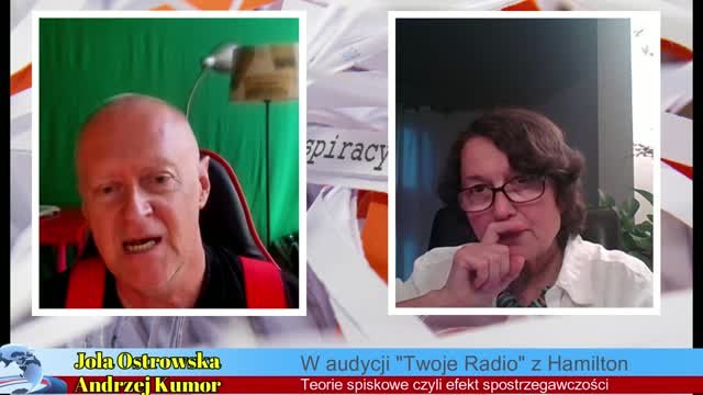 Jola Ostrowska Andrzej Kumor o teoriach spiskowych