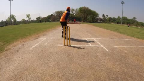 GO PRO CRICKET ONE MAN ARMY💪 #cricket
