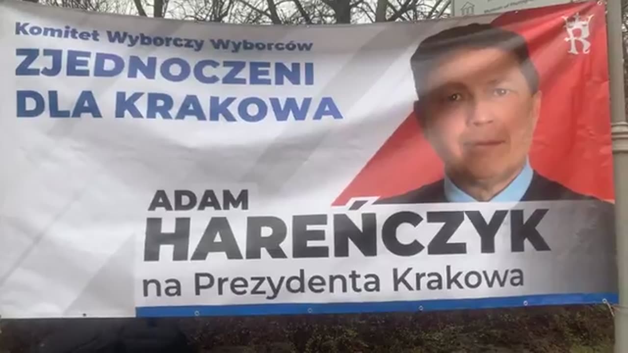 11.03.2024 r. #AdamHareńczyk - Kandydat na Prezydenta miasta #Kraków i KWW #Zjednoczeni dla Krakowa