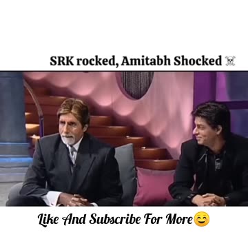Srk Rocked🔥.#Coffee with karan..#interview#Srk#Amitabh#foryou#shorts