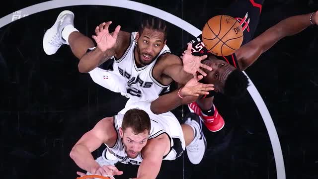 Nene EJECTED for Grabbing Dewayne Dedmon by the Throat During Fight Between Spurs & Rockets