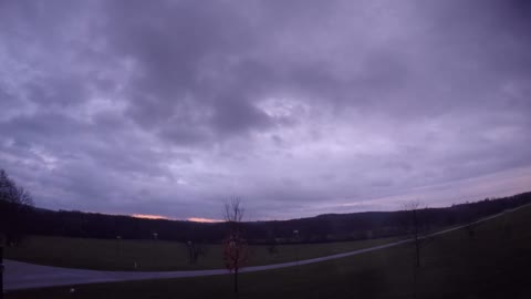 Rainy Sun Rise 4 13 22 62f/17c