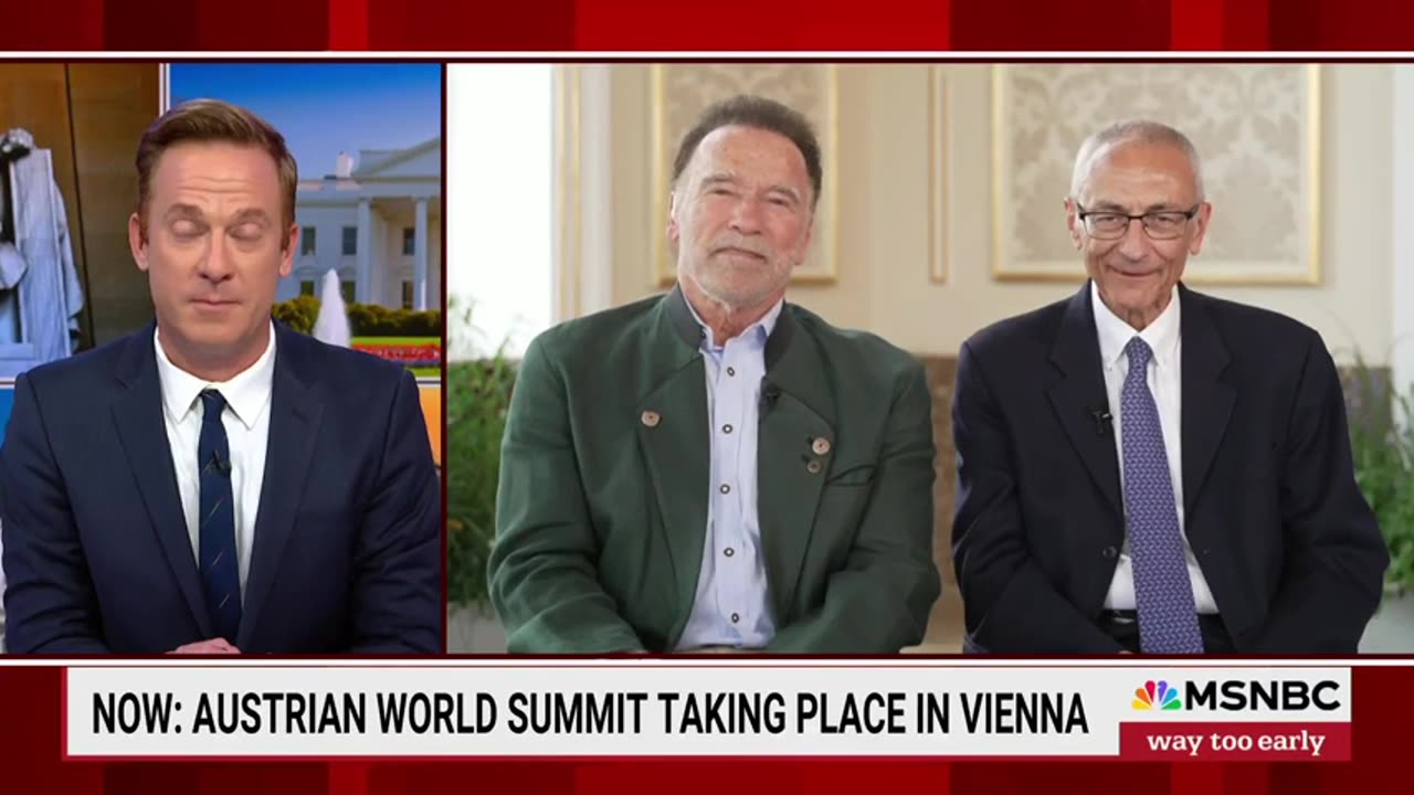 Arnold Schwarzenegger Joins The Biden Admin For Climate Summit