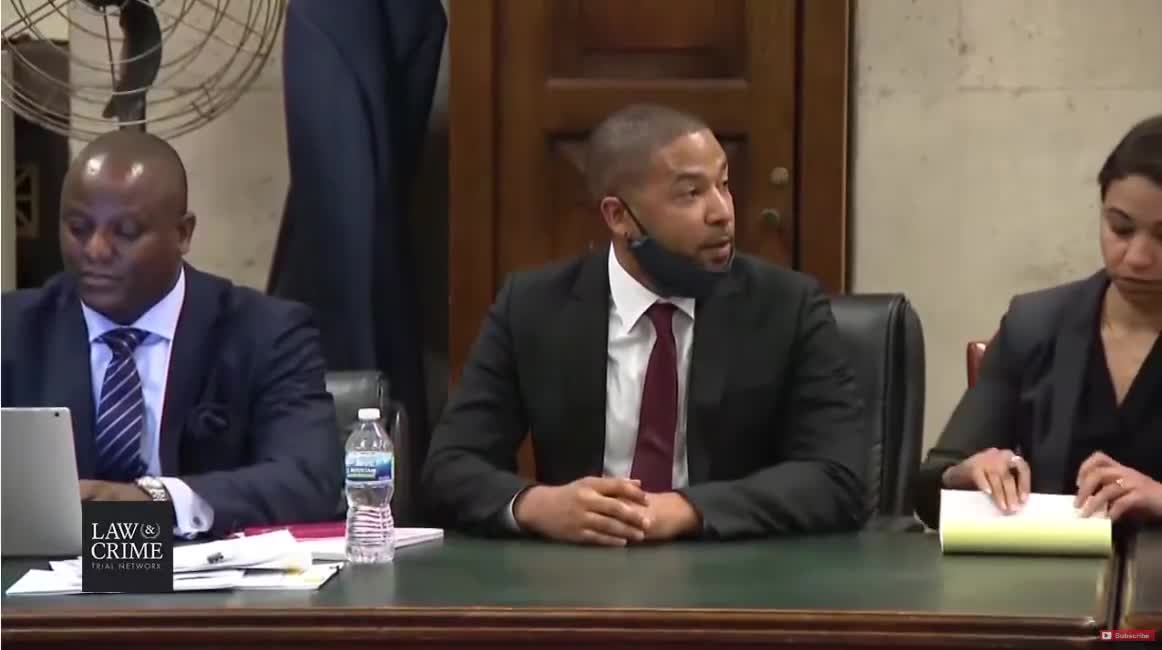 WATCH: Jussie Smollett Put on Quite the Acting Performance on His Way to Jail