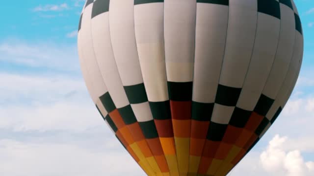Amazing hot air balloon footage