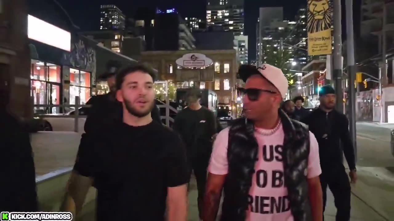 Fousey and Adin Ross in Toronto, Canada