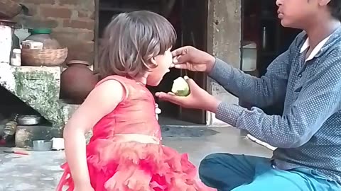 Brother sister childhood masti