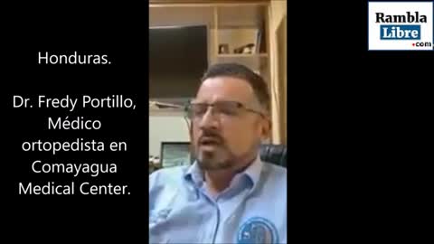 Dr. Fredy Portillo sobre la timo vacuna Covid. 'Tenemos que parar esto'