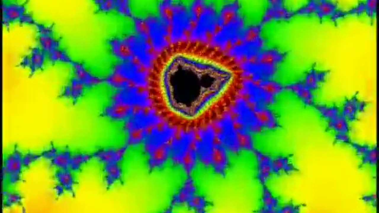 Psychedelic Visuals - Fractals Zoom