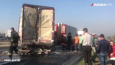 VIDEO Strašna prometna nesreća u Srbiji