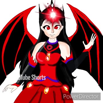 Oc speedpaint Nuclear the vampire God.