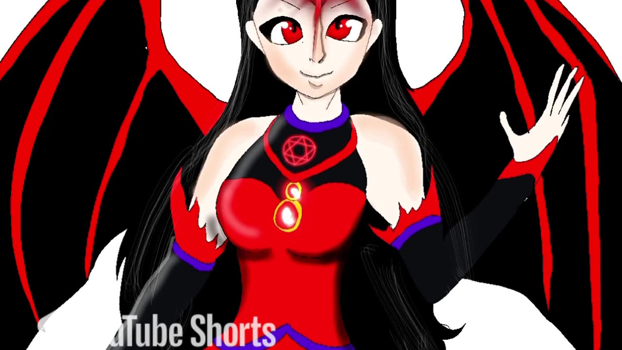 Oc speedpaint Nuclear the vampire God.