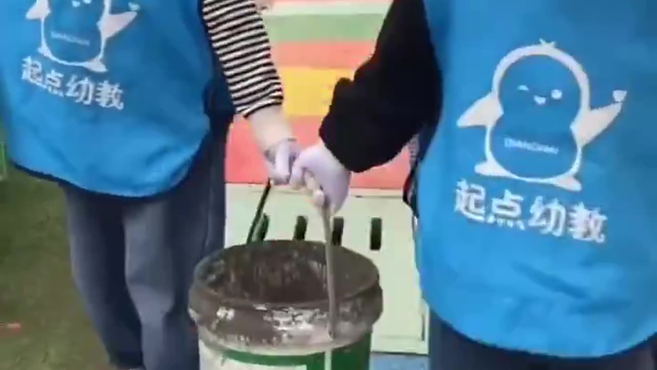 This is kindergarten school in China