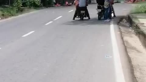 Bloqueos en Turbaco por paro nacional