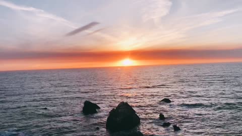 Sunset at Pacifica, CA