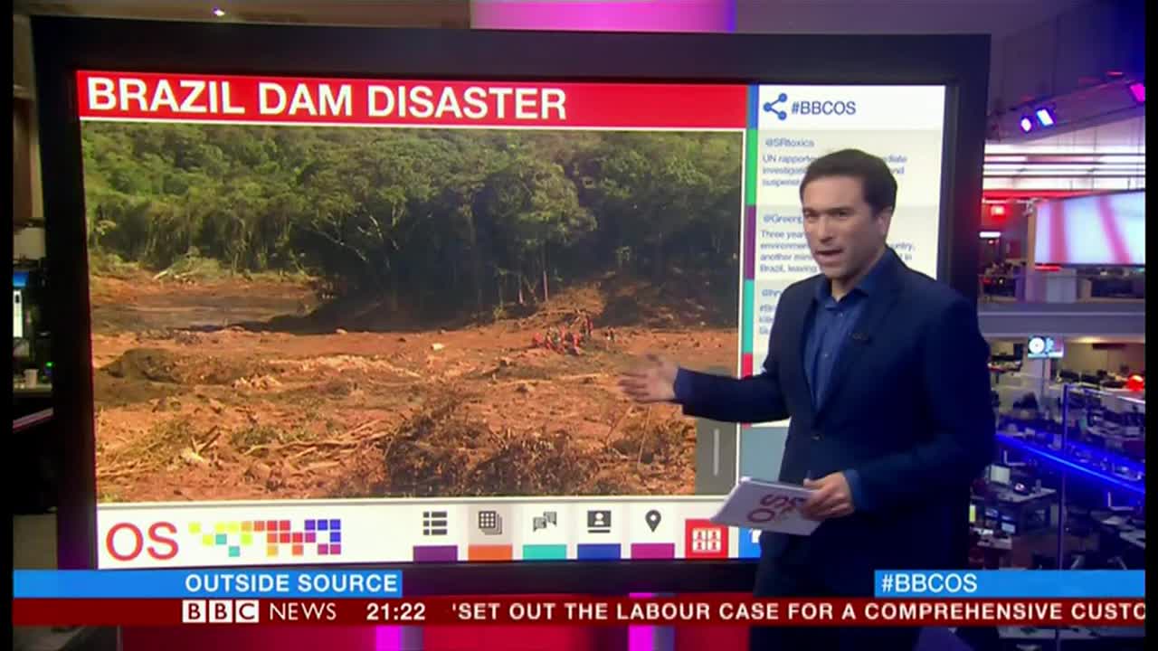 Brumadinho dam disaster update (6) (Brazil) - BBC News - 30th January 2019