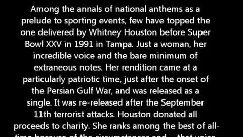 Whitney Houston - Star Spangled-Banner