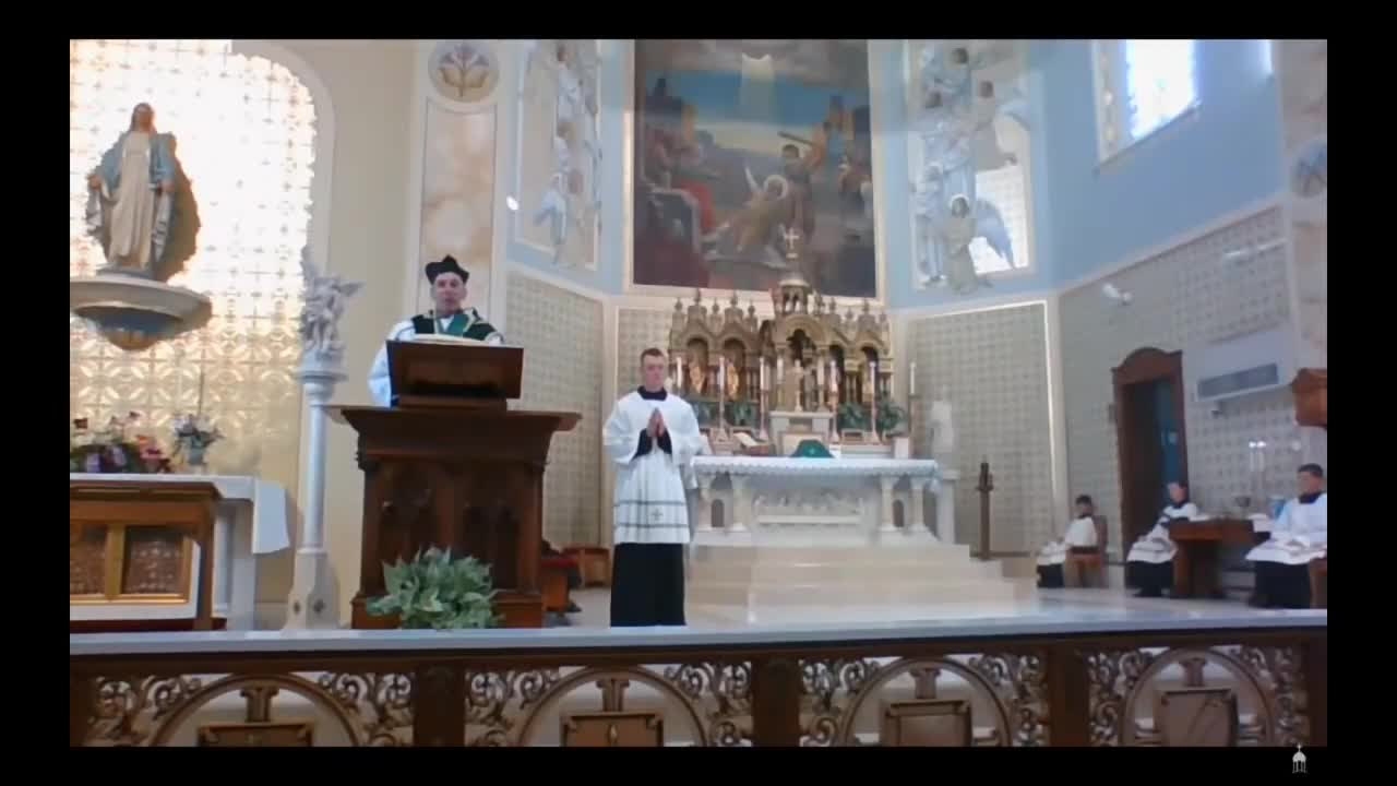 Fr. Altman - "NO ONE, Is Going To Play DUMB, When Standing Before Jesus!" Catholic Sermon V.072