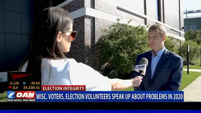 Christina Bobb OAN Speaks With Green Bay Election Volunteers