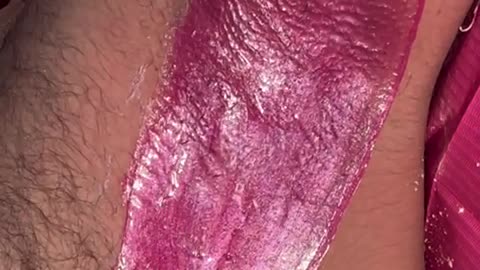 Waxing My Husband's Underarm with Sexy Smooth Tickled Pink | @revitalized.esthetics
