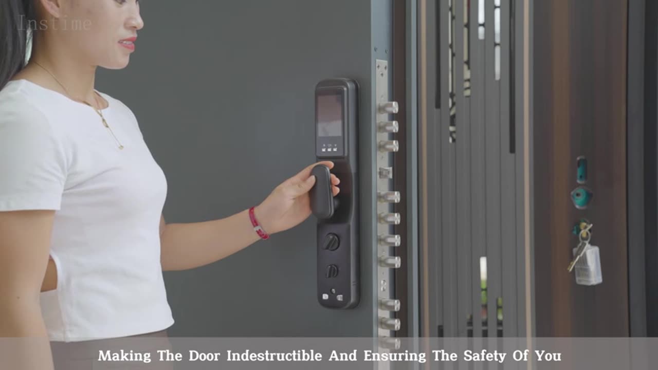 Instime Latest Design Luxury Style High Quality Cast Aluminum Door Steel Security Interior Door