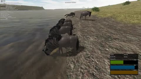 Wild Savannah (Testing A) | REALISTIC BLUE GNU HERD CHASE (13+)