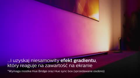 Philips Hue Tuba LED Play - Zgraj ?wiat?o z filmem, gr? i muzyk?