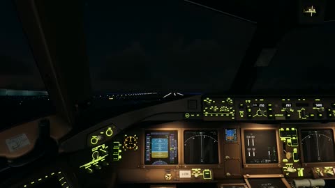 takeoff from Istanbul Airport ~ B777-300er ~ MHSIM