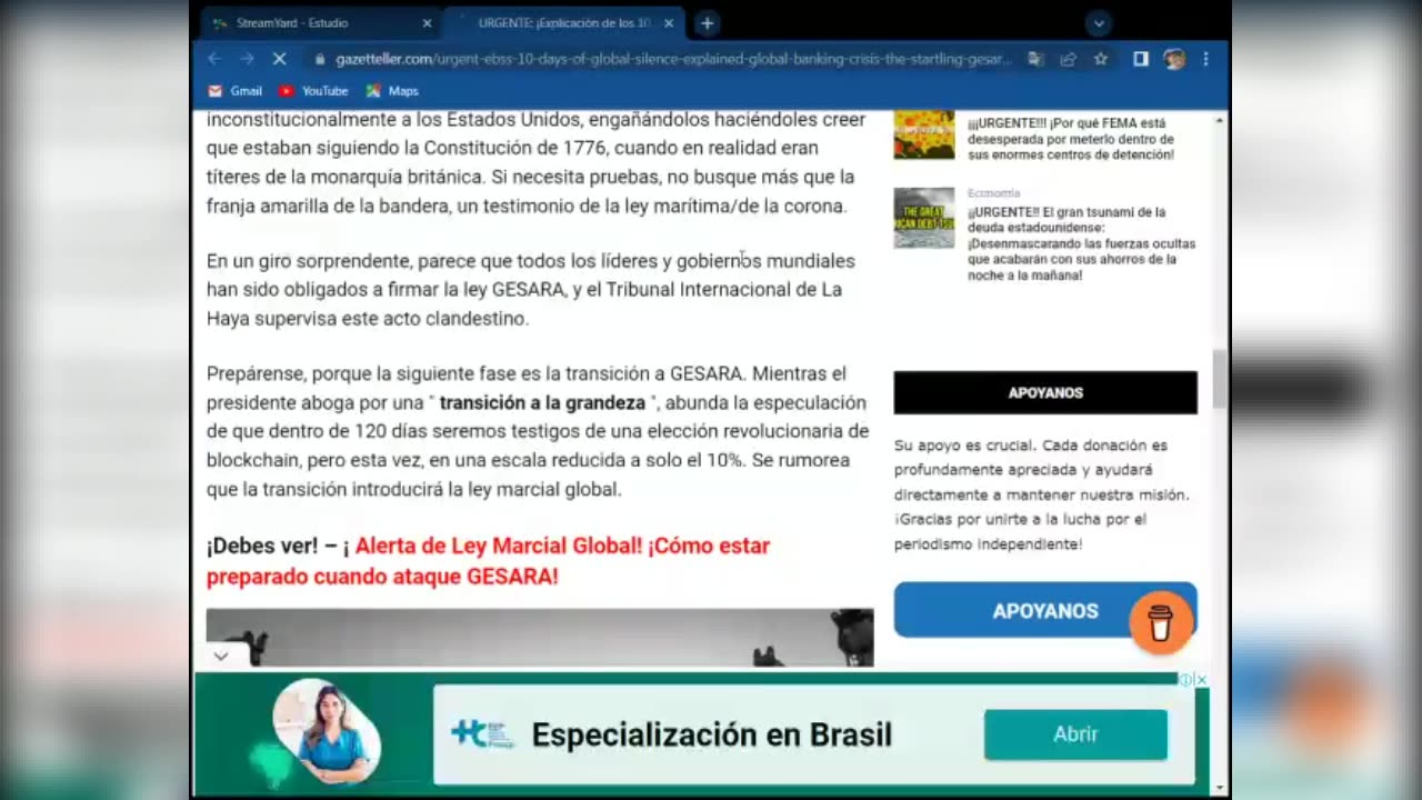 GESARA es Militar /Económico/ Tecnológico. 23/09/23