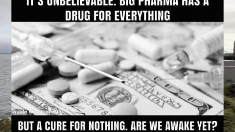 Big Pharma has a drug for everything but still no cures?