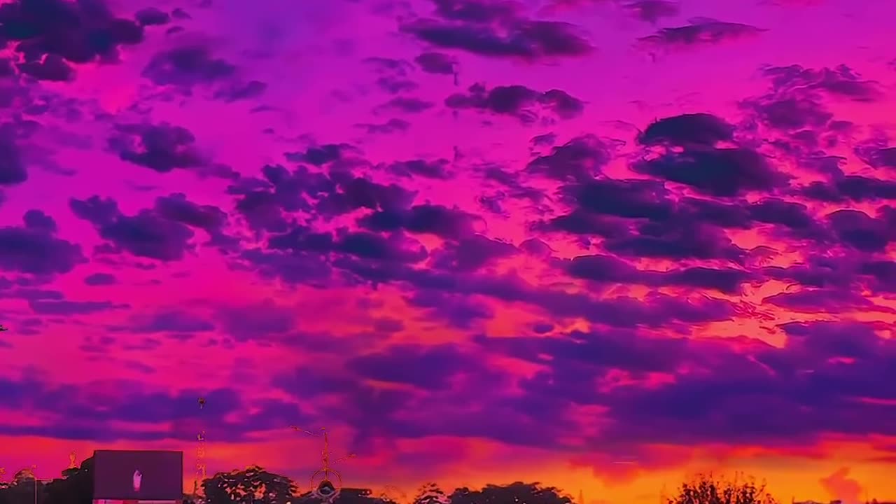 PURPLE SUNSET