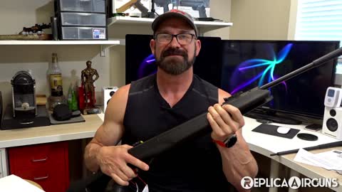 Beeman Longhorn II 10611 .177 .22 Break Barrel Pellet Rifle Combo Table Top Review.mp4