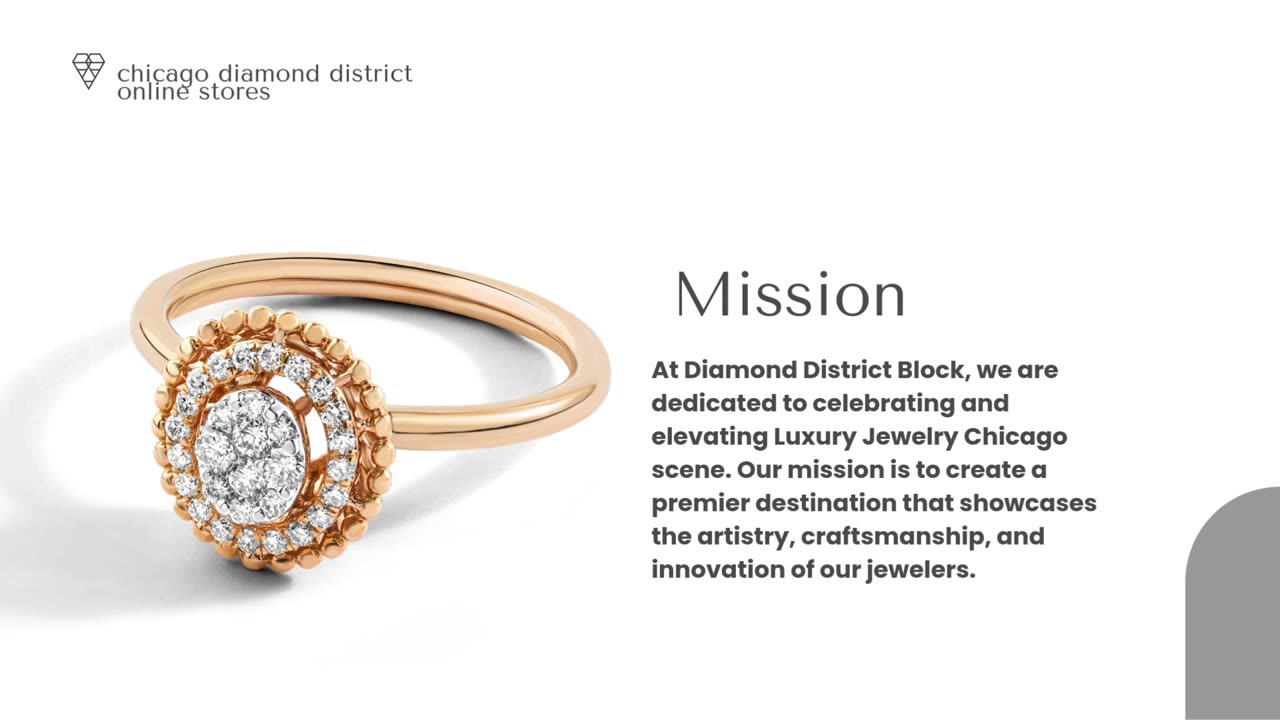 Explore Chicago Diamond District's Online Jewelry Shopping Experience