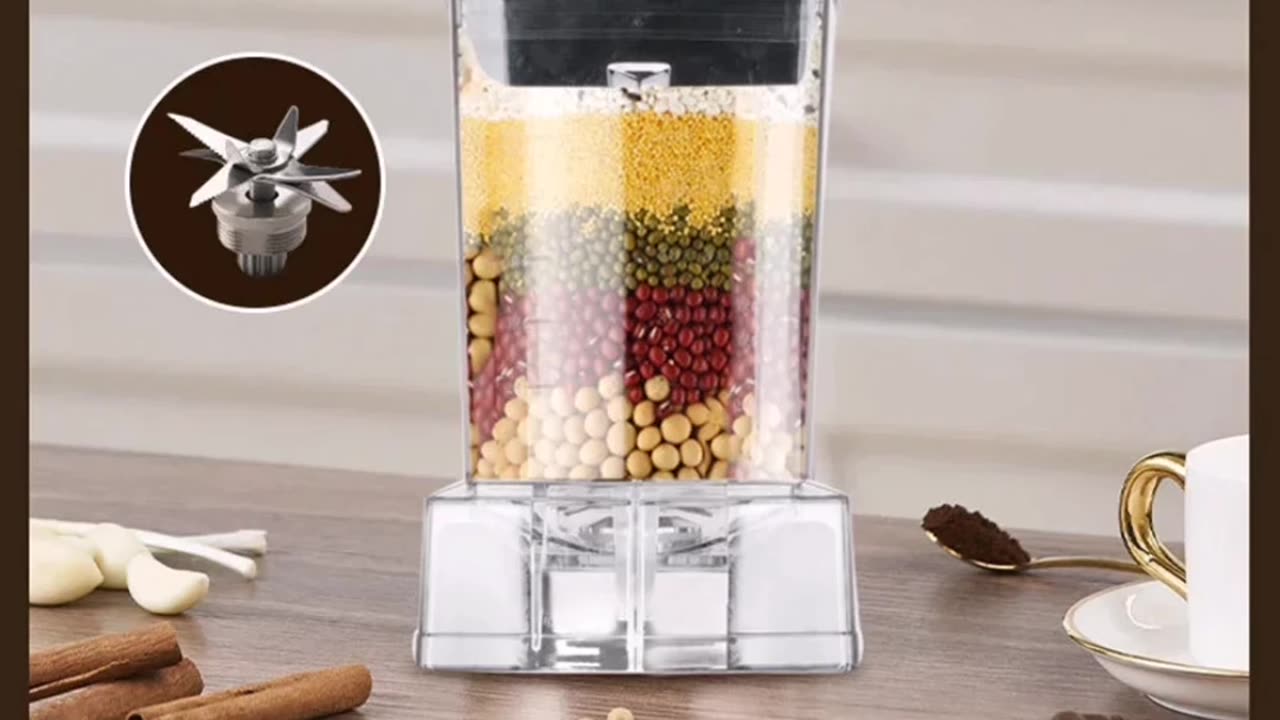 6000W Powerful Blender, Blender Smoothie Maker Table Blender